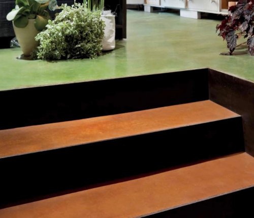 Acid Stains Floors - Waldec Coatings